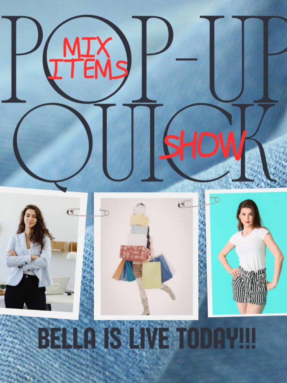 POP UP SHOW! MIX ITEMS for an Hour! Come Join!
